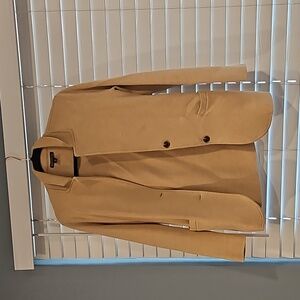 J. Crew Mercantile NEW Women’s Cotton Knit Heather Camel Sweater Blazer size XS